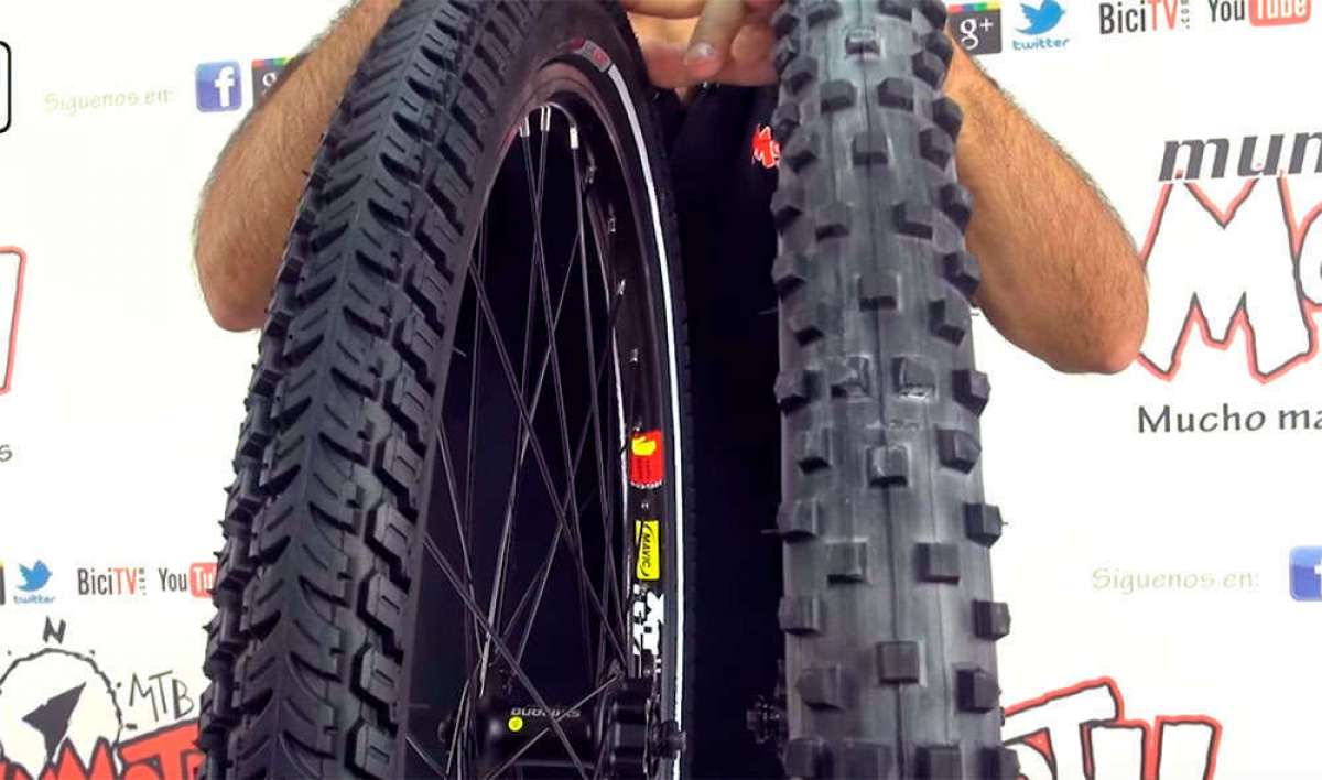 Cómo elegir las cubiertas más adecuadas para nuestra bicicleta de montaña