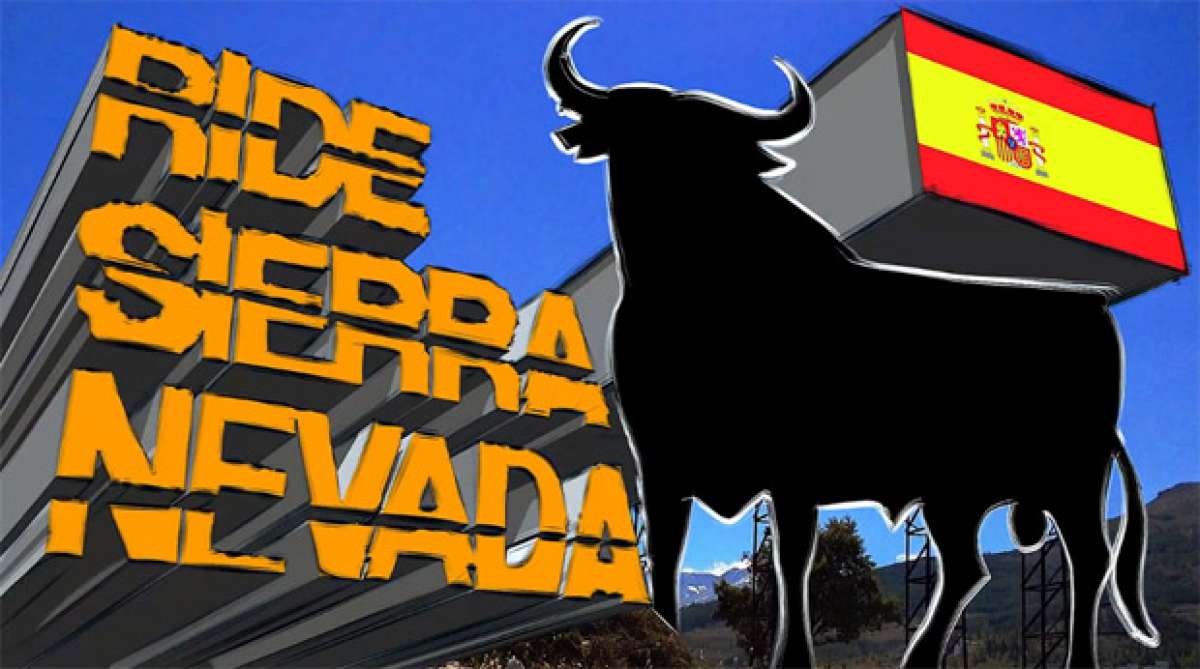 Practicando Mountain Bike en Sierra Nevada (Granada, España)