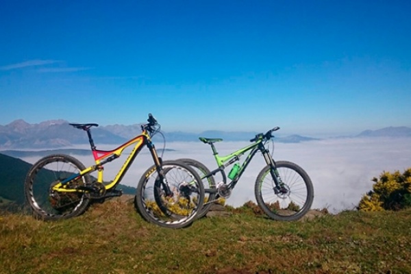 La foto del día en TodoMountainBike: "Cordal de La Carisa"