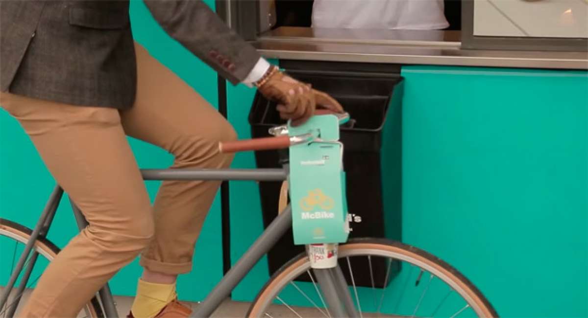 McBike, la nueva apuesta de McDonald"s para los ciclistas amantes de las hamburguesas