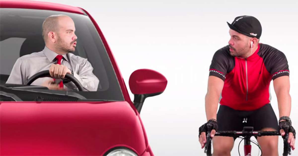 "Ponte en mis pedales", una genial campaña de concienciación vial para ciclistas y conductores