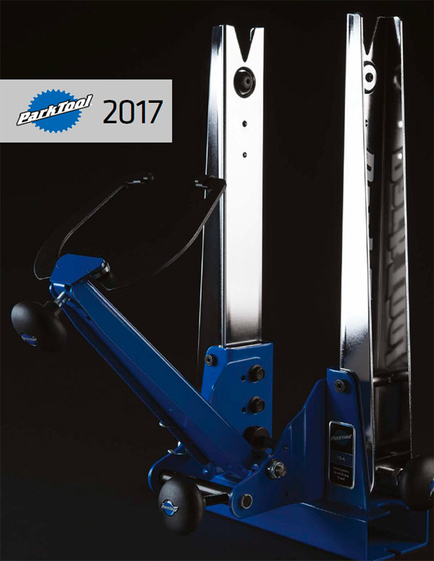 Catálogo de Park Tool 2017. Toda la gama de productos Park Tool para la temporada 2017