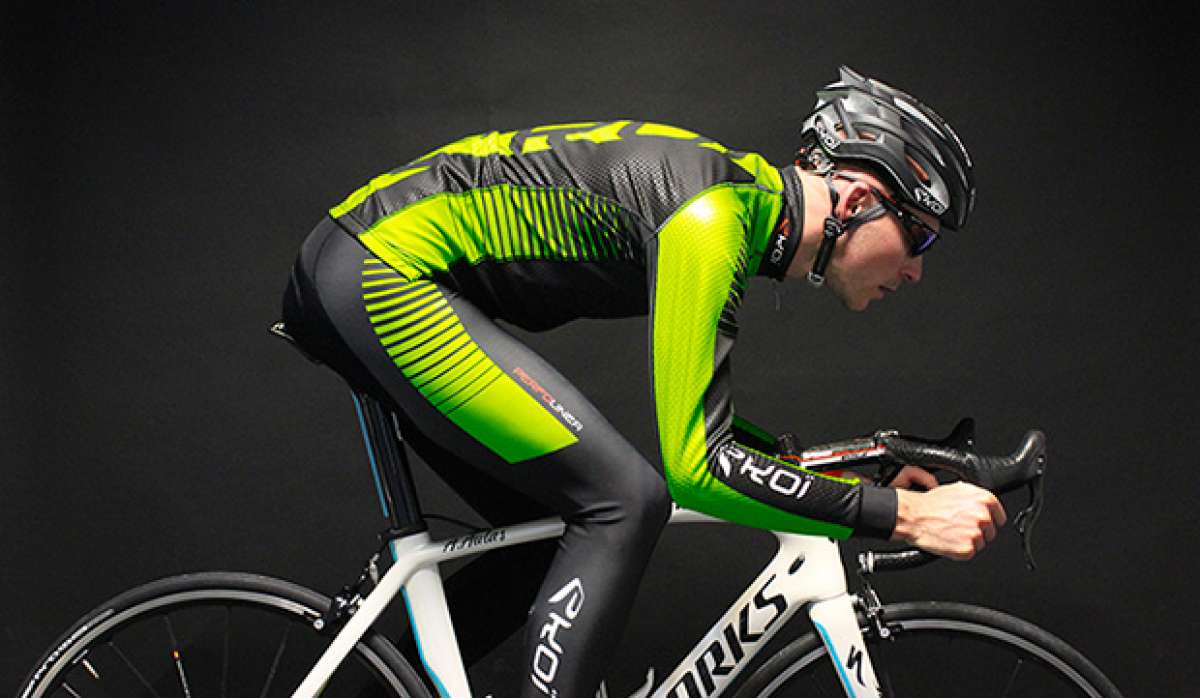 Ekoï LED: chaqueta, guantes y cascos para ciclistas con LEDs integrados