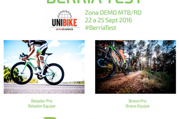 Las nuevas bicicletas de Berria Bike, a prueba en la próxima edición de Unibike