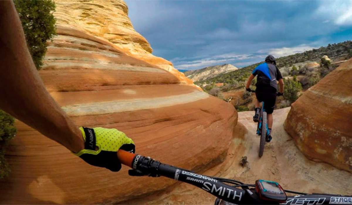 Rodando por "The Ribbon Trail" (Grand Junction, Colorado) con Nate Hills