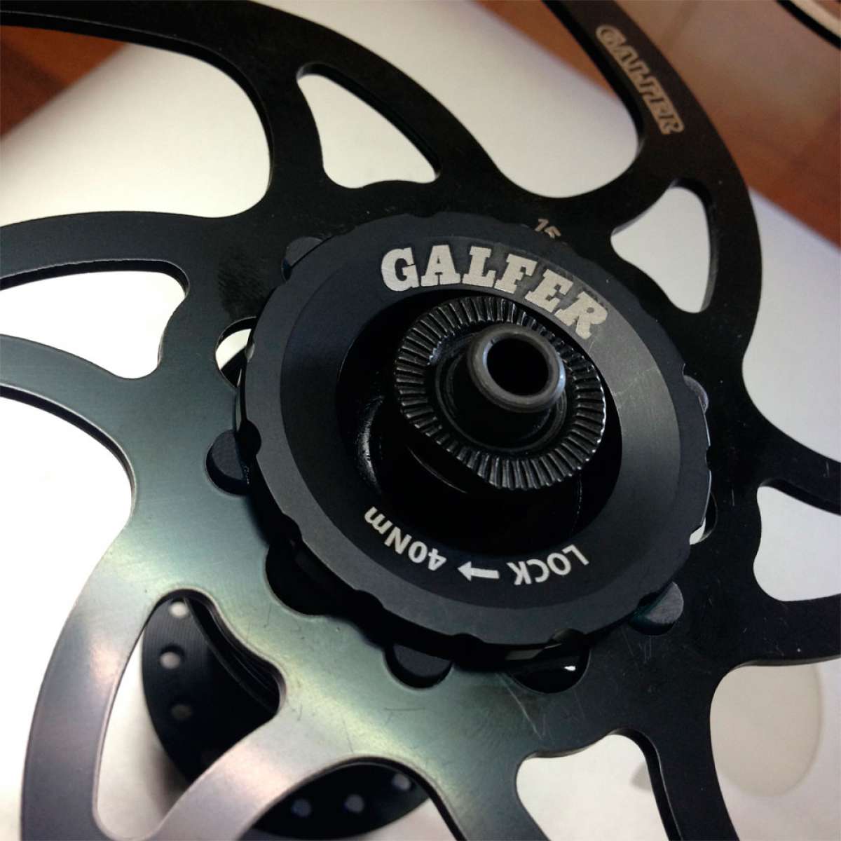 Galfer presenta un adaptador para bujes Shimano Center Lock