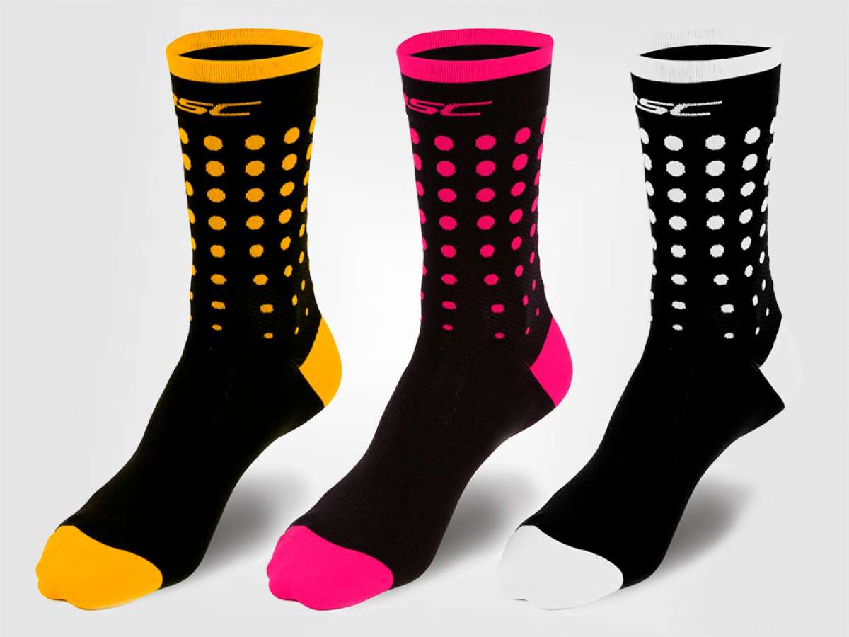 Colores para todos los gustos y una óptima sujeción con los calcetines MSC Flamingo