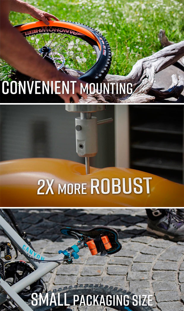 En TodoMountainBike: Tubolito, las cámaras de aire tres veces más ligeras que las convencionales y el doble de resistentes