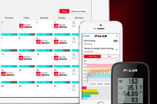 Polar M460, un ciclocomputador polivalente para carretera y montaña de precio equilibrado