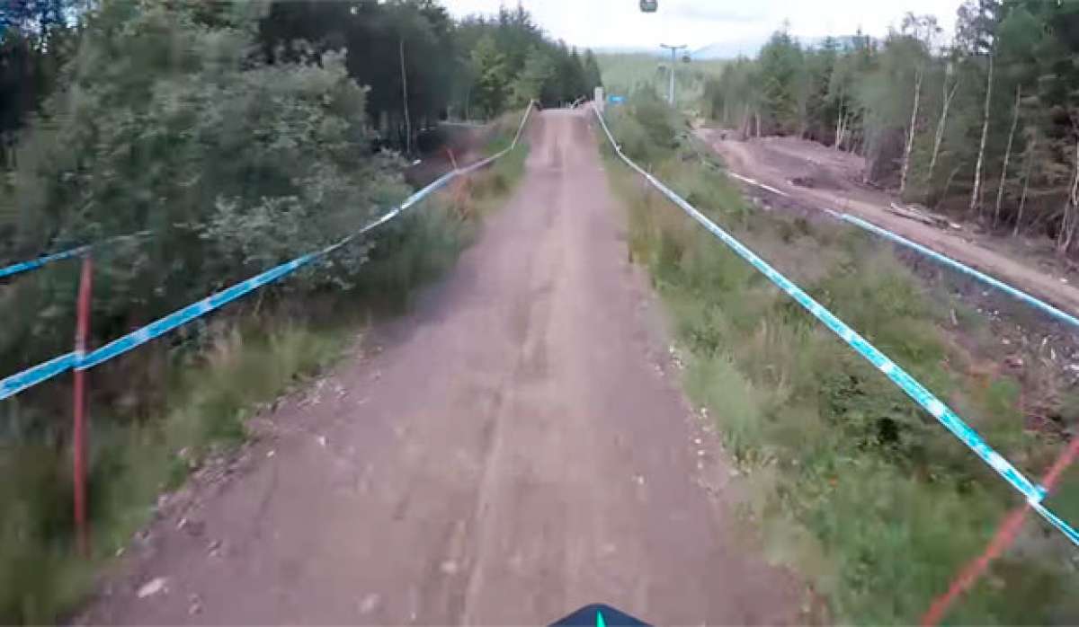 ¿Cómo bajan las 29er? Greg Minnaar en los entrenamientos de la Copa del Mundo DHI 2017 de Fort William