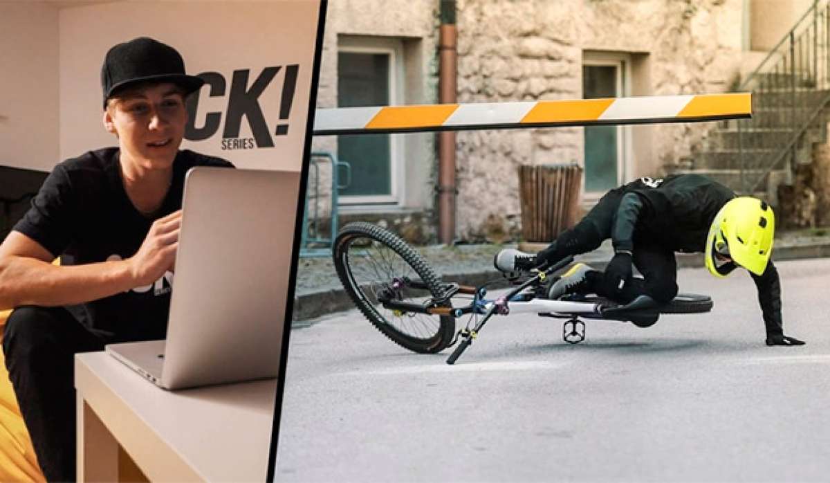 Detrás de las cámaras: así se grabó la espectacular sesión de Freeride urbano de Fabio Wibmer