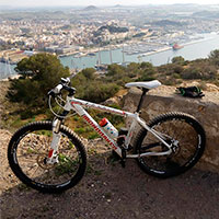 La foto del día en TodoMountainBike: "MTB en Cartagena"