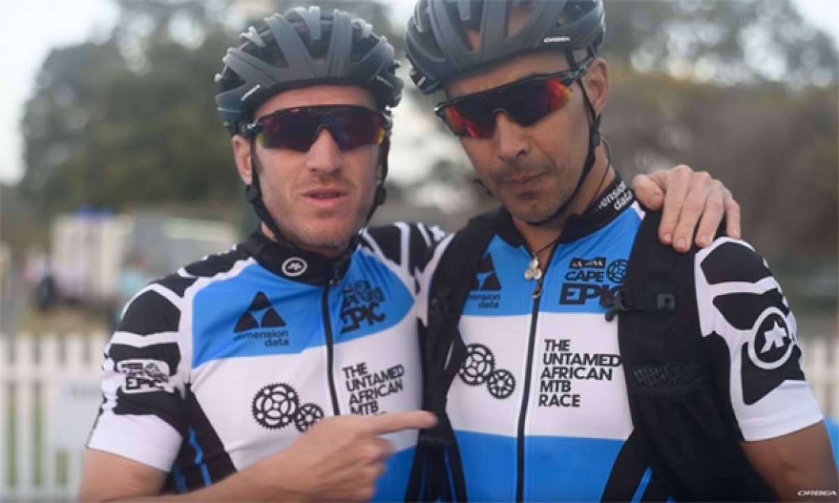 La segunda etapa de la Absa Cape Epic 2017 con Ibon Zugasti y Tomi Misser (Orbea Factory Team)