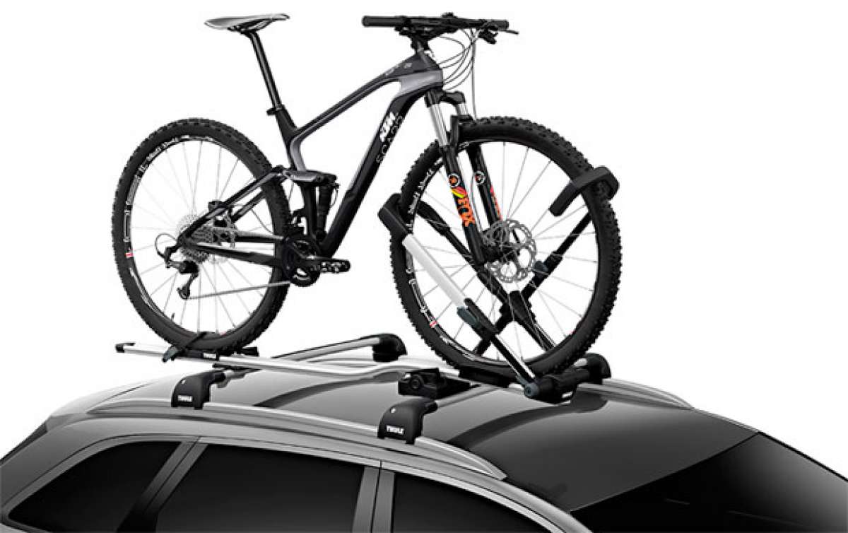 Thule UpRide, el portabicicletas vertical perfecto para cuadros de carbono