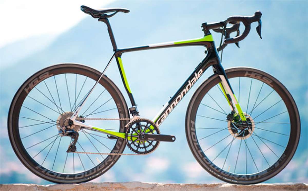 La Cannondale Synapse de 2018 en acción