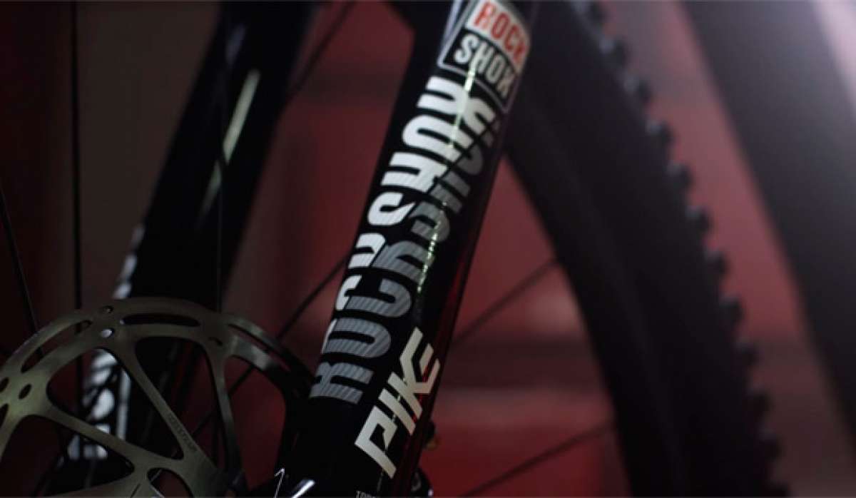 La renovada horquilla RockShox PIKE de 2018, en acción