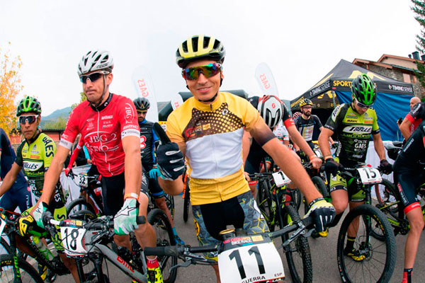 Francesc Guerra y Clàudia Galicia, líderes vigentes tras la segunda etapa de la Catalunya Bike Race 2017