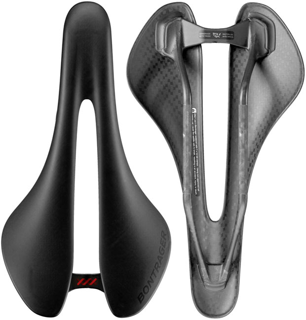 Bontrager Carbon XXX, 68 gramos en báscula para el sillín más ligero de la firma