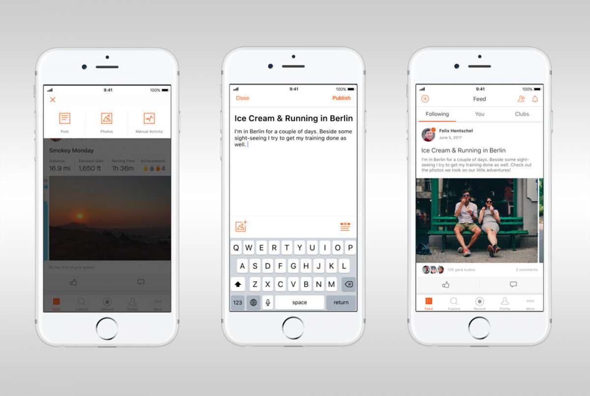 Strava, un paso más cerca de convertirse en Facebook: añade la función de publicaciones