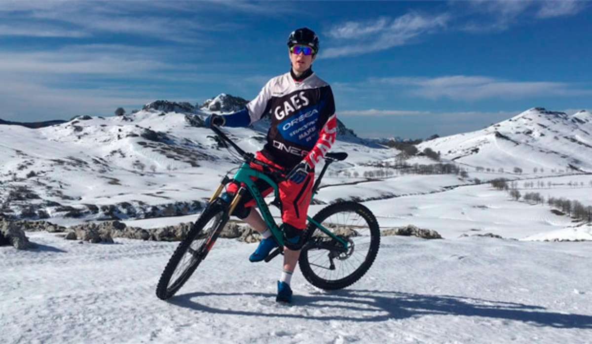 Aprendiendo técnicas de Mountain Bike con Markel Uriarte: la mirada