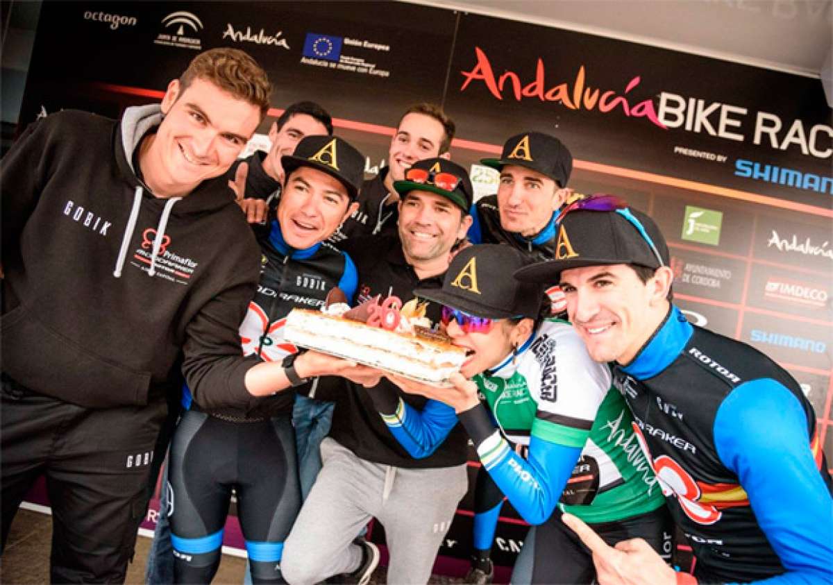 La tercera etapa de la Andalucía Bike Race 2017 con el Primaflor-Mondraker-Rotor Racing Team