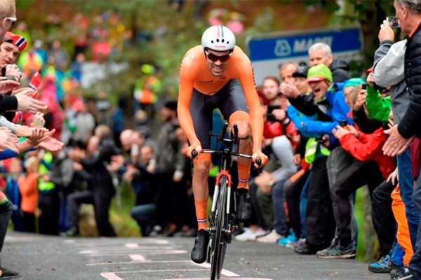 Tom Dumoulin, campeón del mundo en el Mundial de Contrarreloj 2017 de Bergen