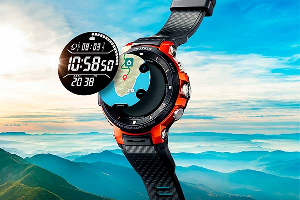 Casio WSD-F30, un reloj inteligente con pantalla de doble capa y seguimiento de rutas y entrenamiento