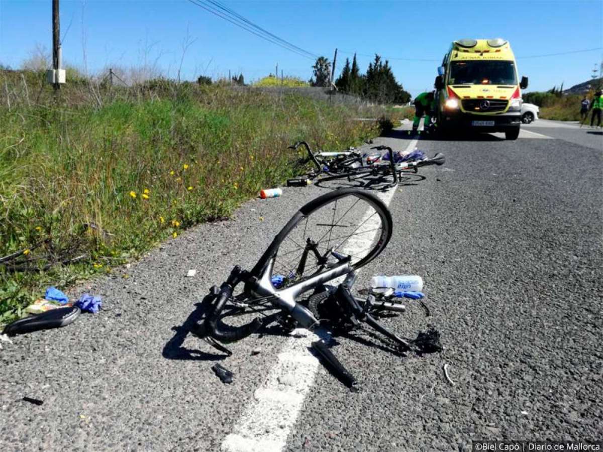 La conductora que atropelló a nueve ciclistas en Mallorca y mató a uno, queda en libertad