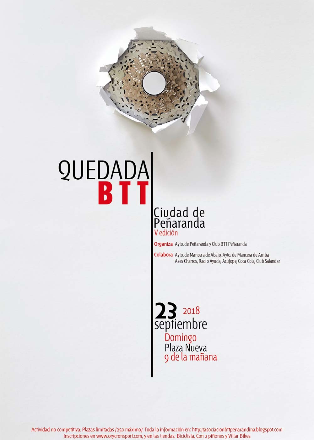 En TodoMountainBike: Fallece un ciclista durante la V Quedada BTT Ciudad de Peñaranda