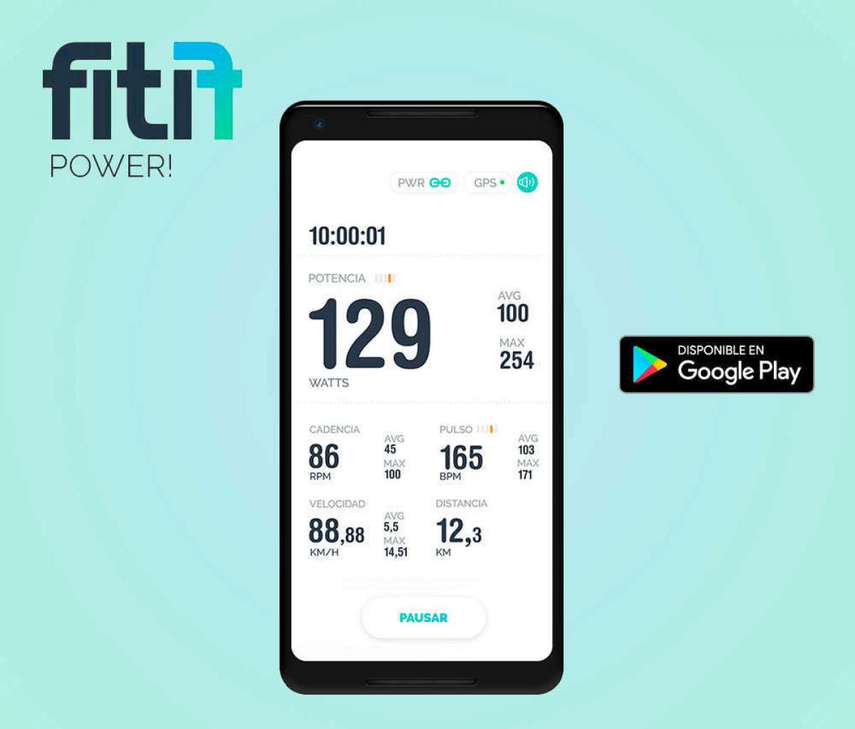 Fitif Power!, el potenciómetro más económico del mundo, llega a Android