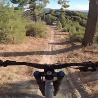 Así se entrena Luca Shaw en la sierra de San Jacinto, al sur de California