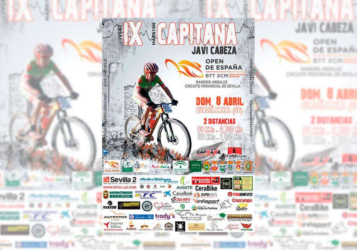 Guadalcanal acoge la IX Maratón Capitana Javi Cabeza, segunda prueba del Open de España XCM 2018