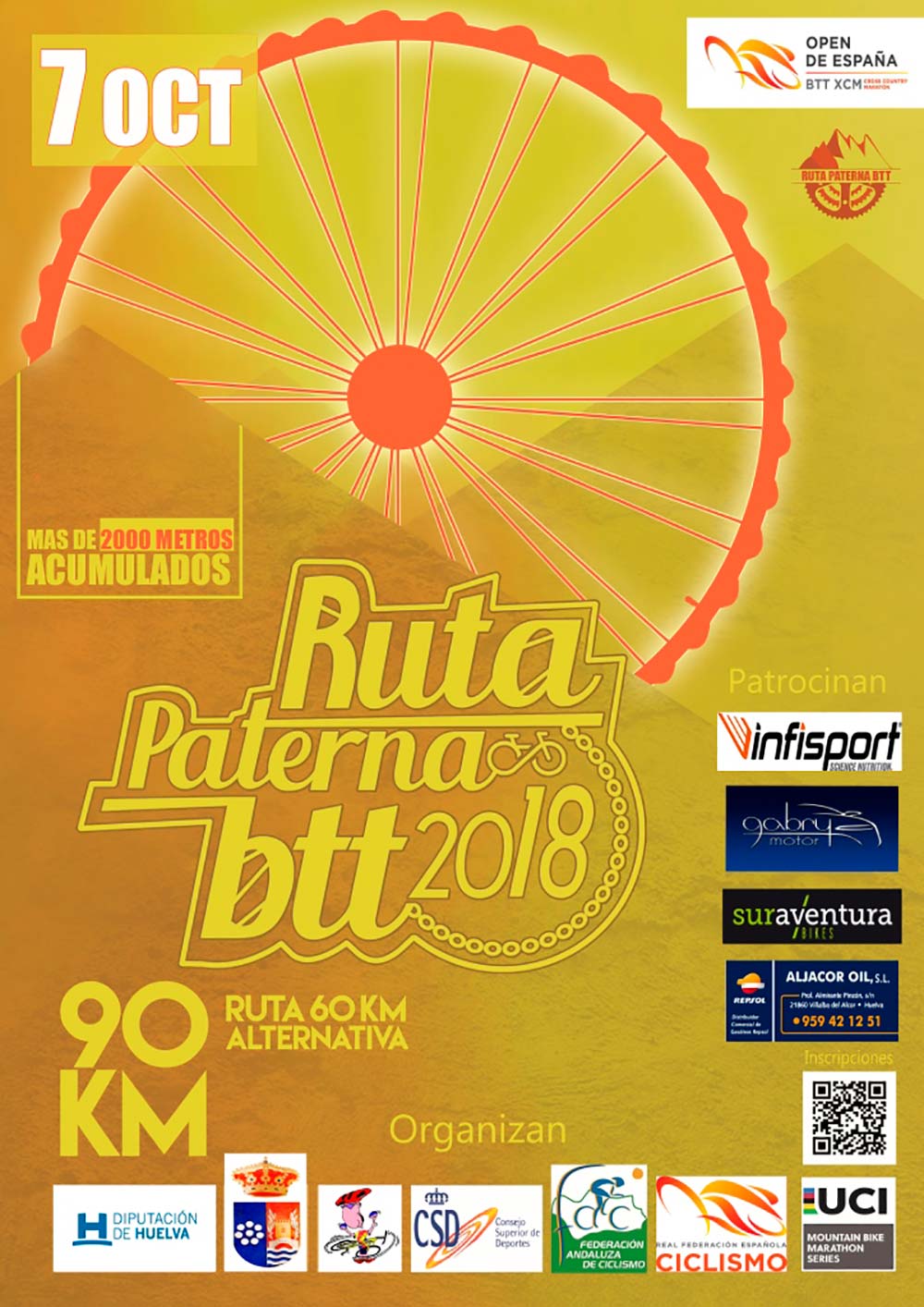 El Open de España XCM 2018 se decide en el Gran Premio Villa de Paterna