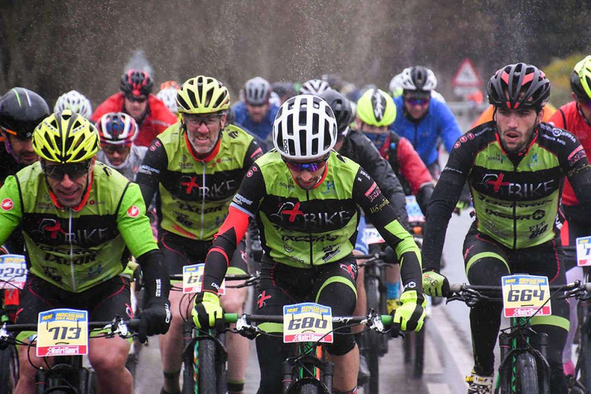 El frío, la lluvia y la nieve se ceban con la Noguera Bike Race 2018