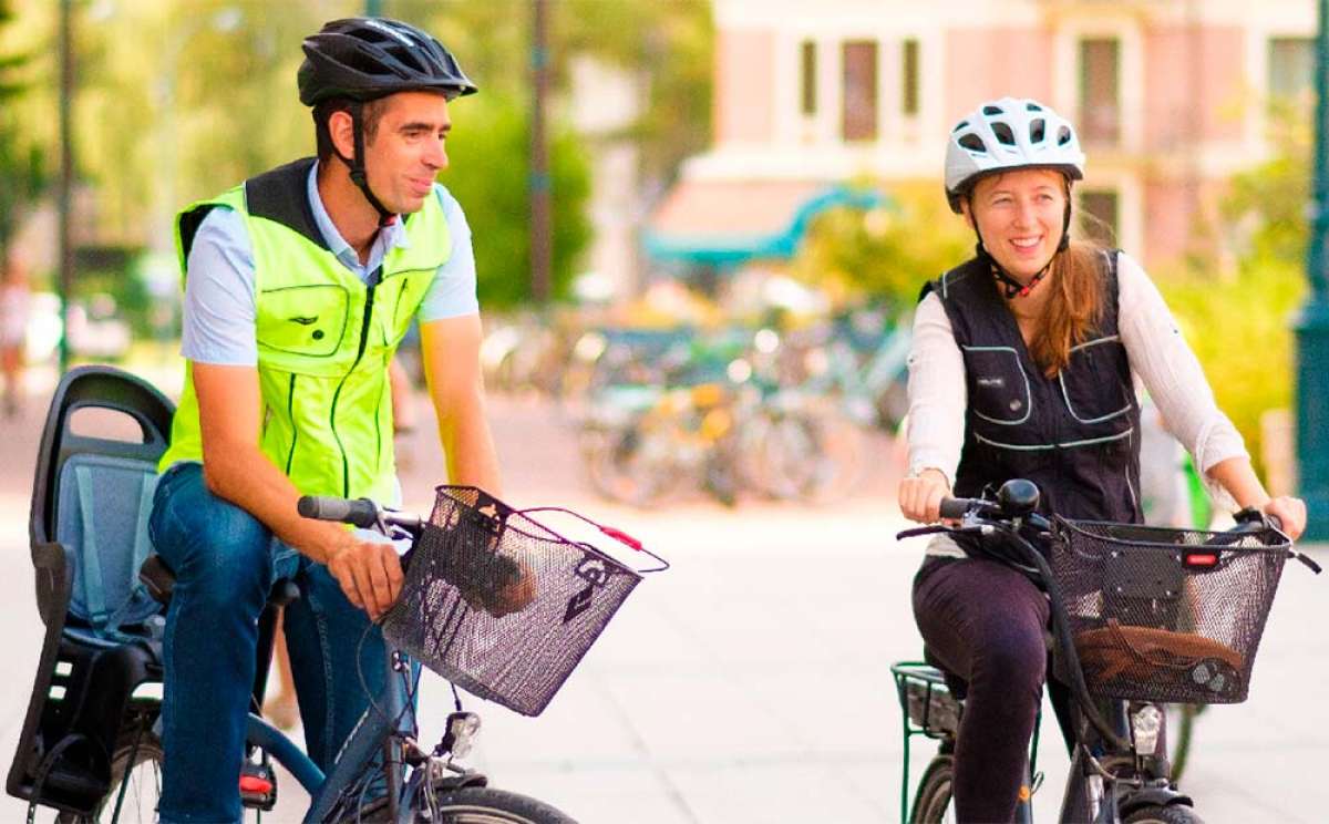 Helite B'Safe, un chaleco para ciclistas con airbag integrado