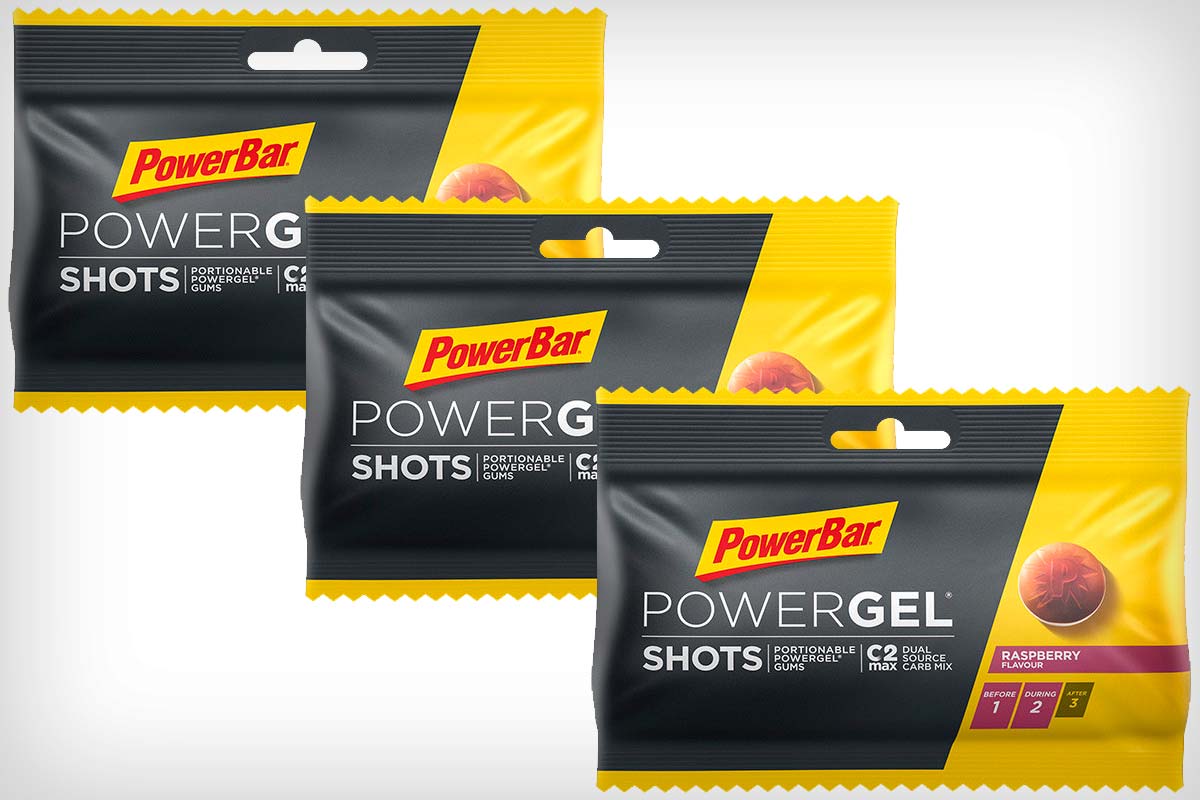 Las gominolas PowerGel Shots de PowerBar reciben el sabor frambuesa