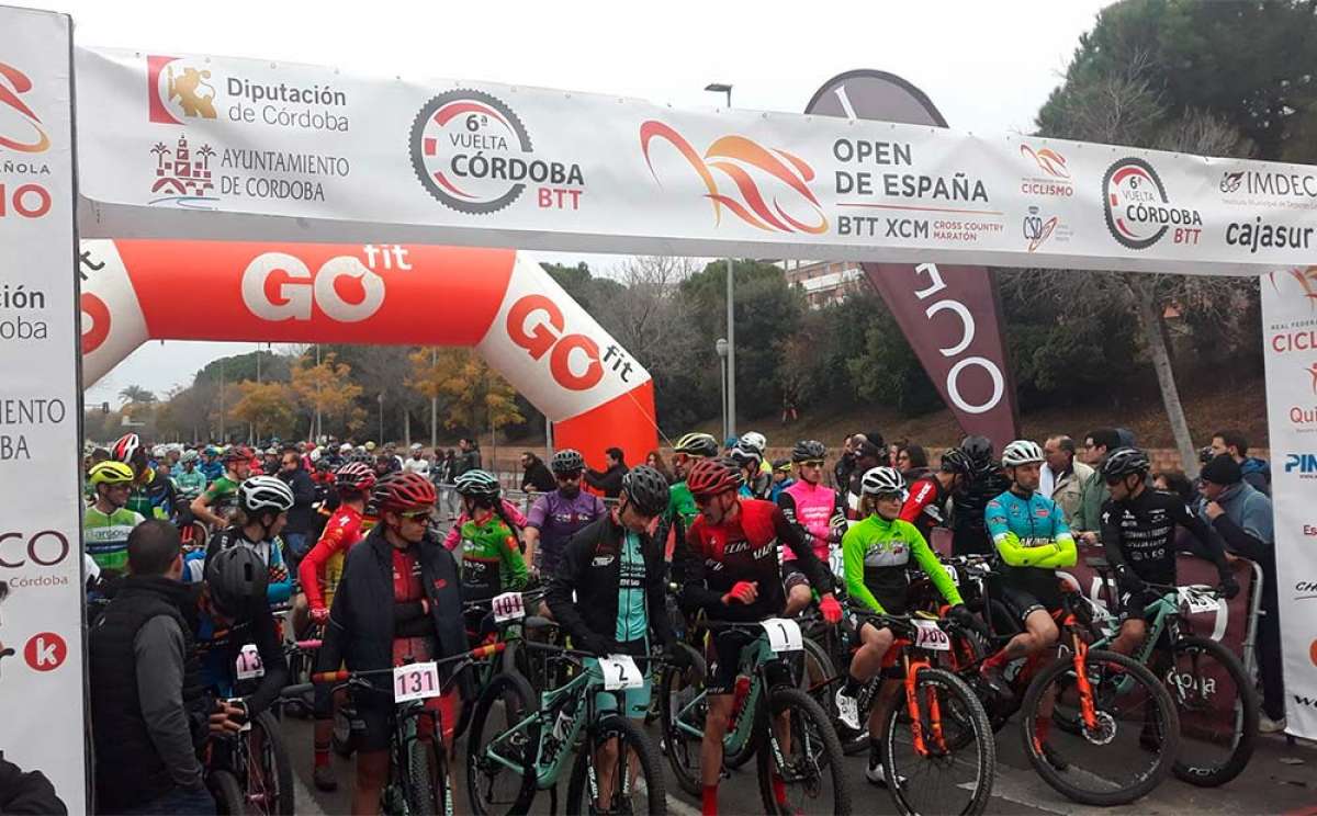 Miguel Muñoz y Lara Lois son los primeros líderes del Open de España de XCM 2019