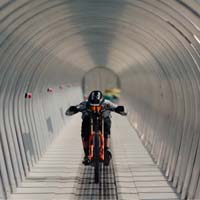 Sin música, sin efectos sonoros: el sonido de la velocidad con Reece Potter en Nueva Zelanda