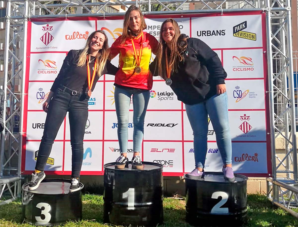 En TodoMountainBike: Teresa Fernández-Miranda y Daniel Peñafiel se proclaman campeones de España de BMX Freestyle Park
