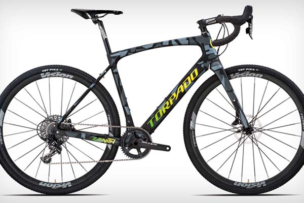 Torpado Zenith, una bici de Gravel con cuadro de carbono y estética de camuflaje
