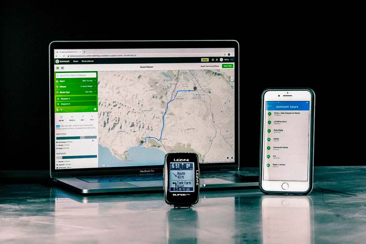 Los GPS de Lezyne reciben una actualización de firmware para ser compatibles con Relive y Komoot
