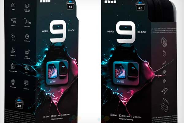 Primeros detalles de la GoPro Hero 9 Black: Hypersmooth 3.0, pantalla LCD a color, sensor de 20 MP y más novedades