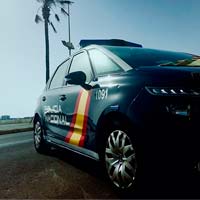 Un ciclista de Almería acaba detenido por hacer caso omiso del estado de alerta y saltarse un control policial