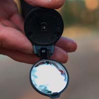 CloseTheGap HideMyMirror, un retrovisor plegable para manillares de bici