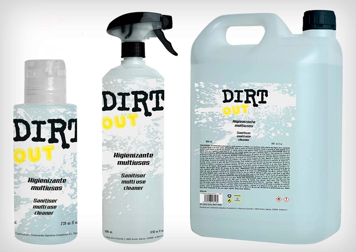 En TodoMountainBike: Eltin Dirt Out, un gel higienizante multiusos disponible en varios formatos