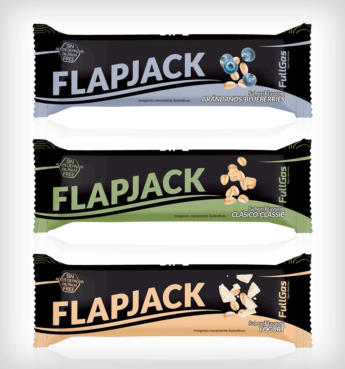 En TodoMountainBike: FullGas añade nuevos sabores para las barritas energéticas Gummy Jelly y Flap Jack