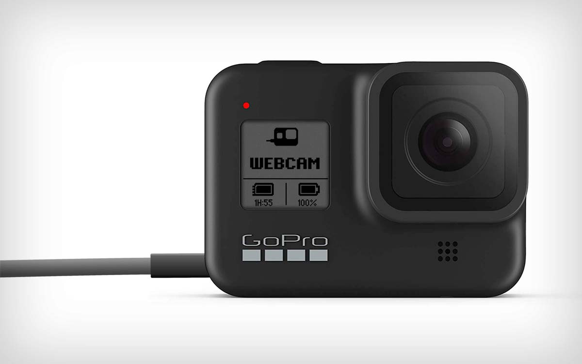La GoPro Hero 8 se actualiza para funcionar también como una cámara web de 1080p