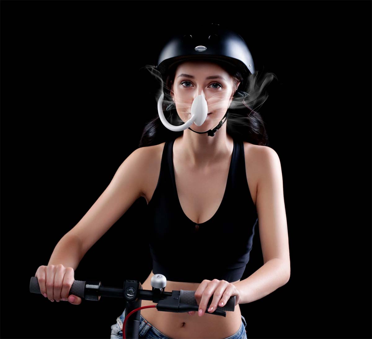 En TodoMountainBike: Iwind, un purificador de aire personal para instalar en el casco y disfrutar de aire puro mientras se practica ciclismo