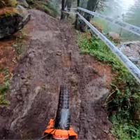 Las mangas ganadoras de Jesse Melamed en la Enduro World Series de Zermatt