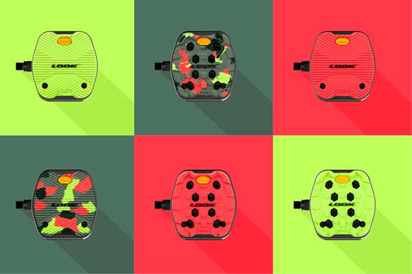 Look presenta una gama de pedales de plataforma con cubiertas intercambiables, incluyendo un modelo con luz integrada